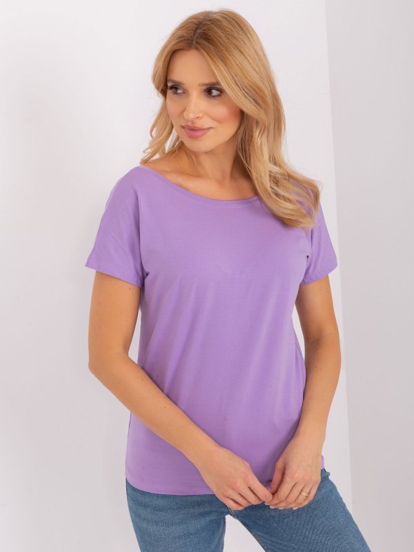 T-shirt-RV-TS-4662.99-jasny fioletowy rozmiar - XL