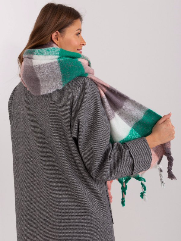 Szalik-AT-SZ-2313501.97-zielony rozmiar - ONE SIZE