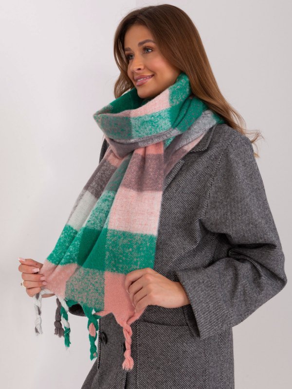 Szalik-AT-SZ-2313501.97-zielony rozmiar - ONE SIZE