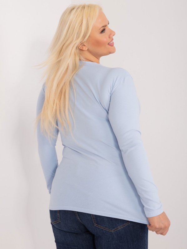 Bluzka-RV-BZ-9257.19-jasny niebieski rozmiar - ONE SIZE
