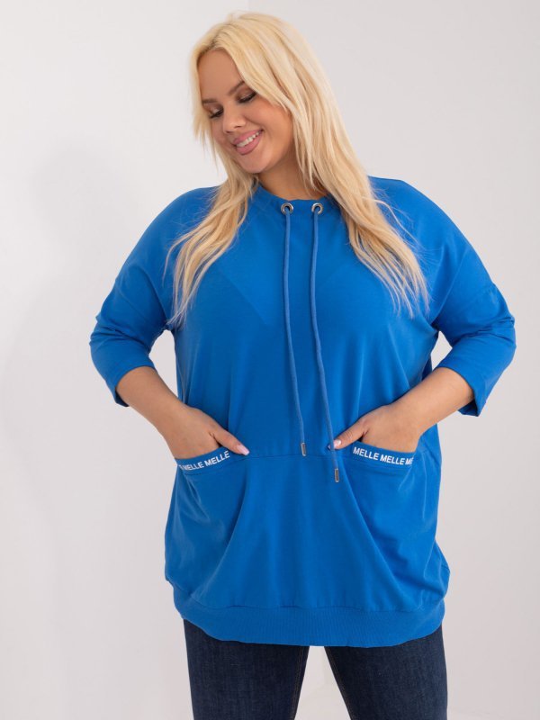 Bluzka-RV-BZ-14001.46-ciemny niebieski rozmiar - ONE SIZE