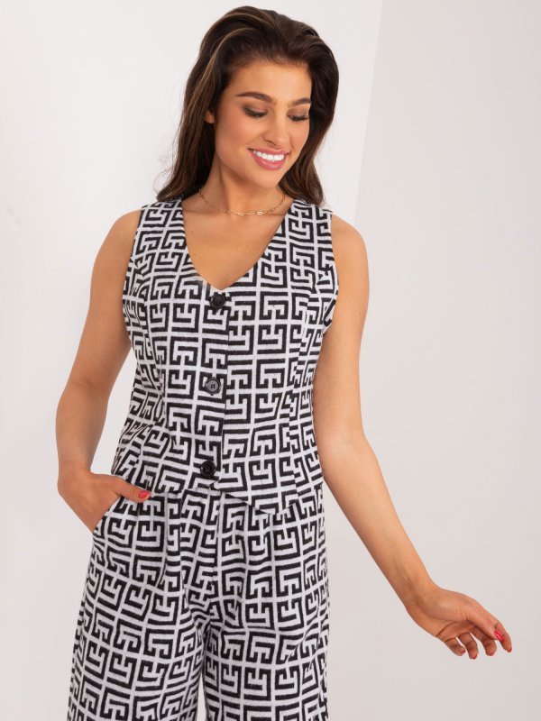 Kamizelka-LK-KZ-509564.06-szaro-czarny rozmiar - L/XL