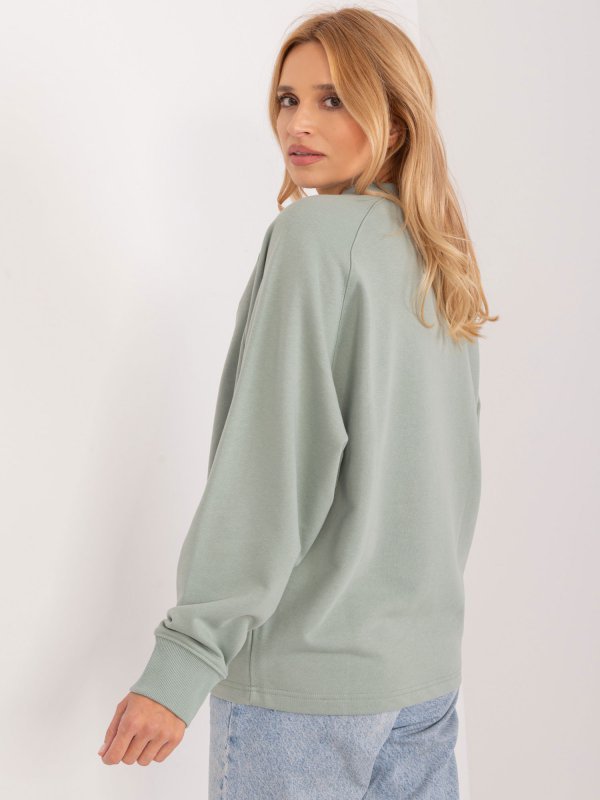 Bluza-D10088BC02656A-pistacjowy rozmiar - XS