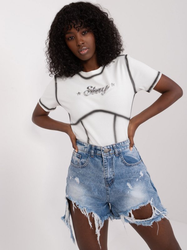 T-shirt-NM-TS-DDD654.60-biały rozmiar - M/L