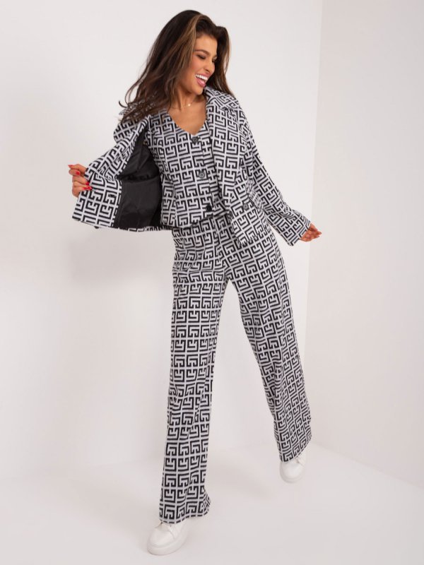Marynarka-LK-MA-509562.76-szaro-czarny rozmiar - L/XL