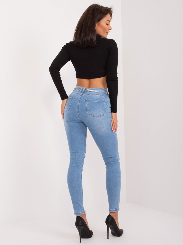 Spodnie jeans-PM-SP-J1328-16.28X-niebieski rozmiar - XS