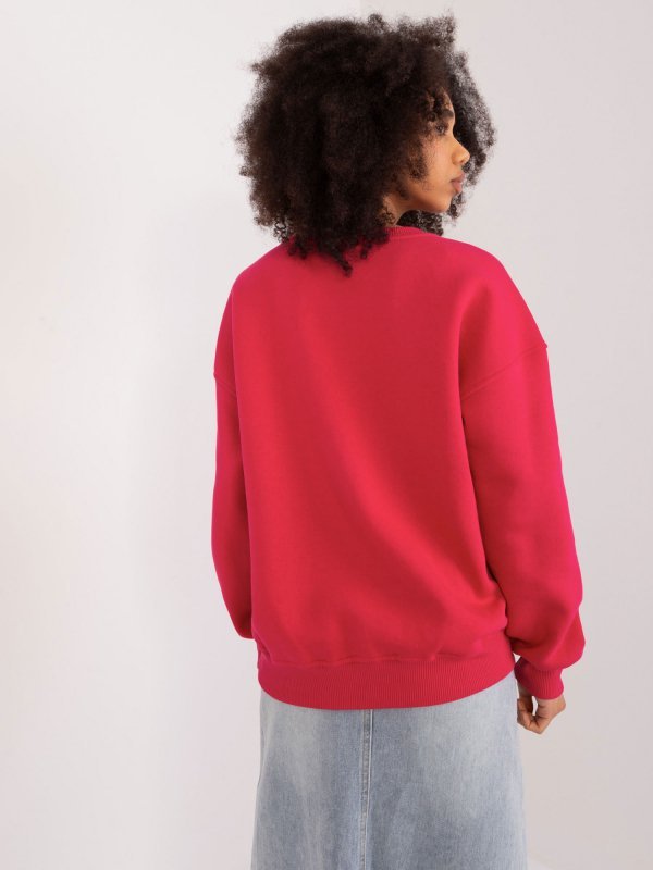 Bluza-BA-BL-0106.27-ciemny różowy rozmiar - L