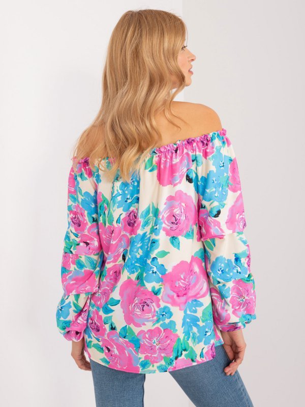 Bluzka-WN-BZ-8281.59-niebieski rozmiar - L/XL