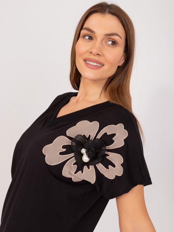 Bluzka-RV-BZ-9665.44-czarny rozmiar - S/M