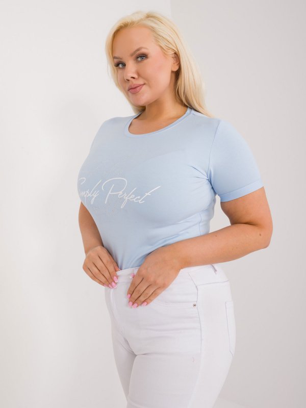 T-shirt-RV-TS-9481.60-jasny niebieski rozmiar - ONE SIZE