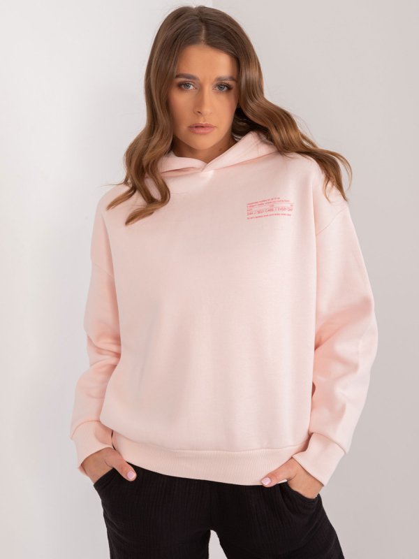Bluza-D10608BC02450C3-jasny różowy rozmiar - L