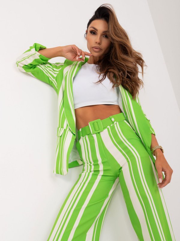 Spodnie-DHJ-SP-5077.68-jasny zielony rozmiar - 2XL