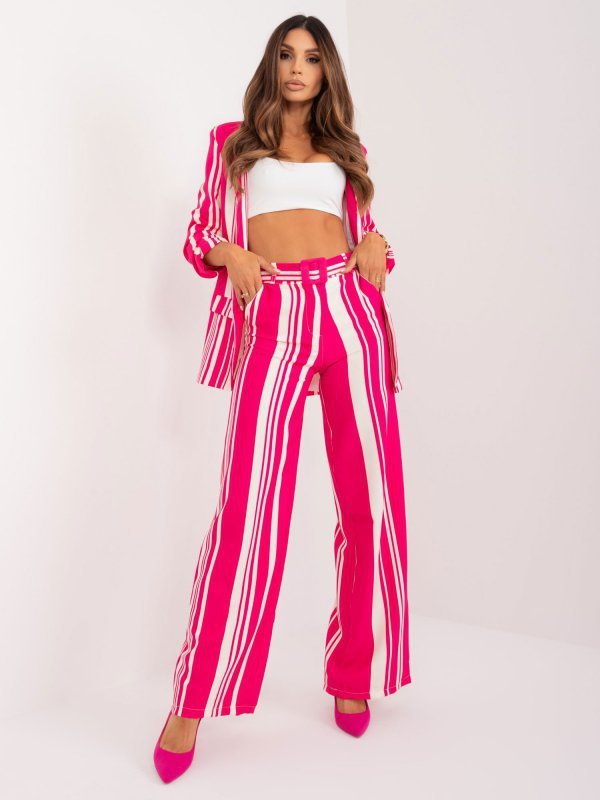 Spodnie-DHJ-SP-5077.27-fuksjowy rozmiar - XL