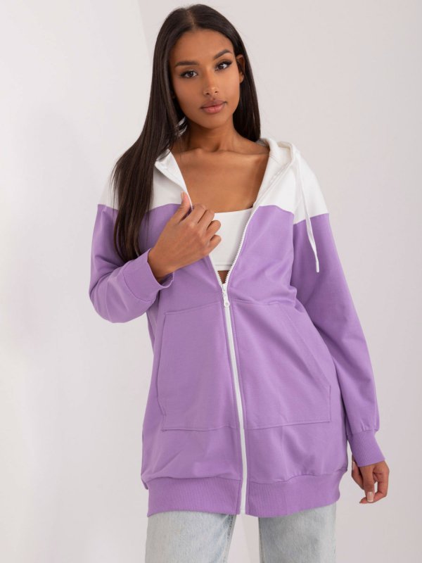 Bluza-RV-BL-8159.16X-jasny fioletowy rozmiar - S/M