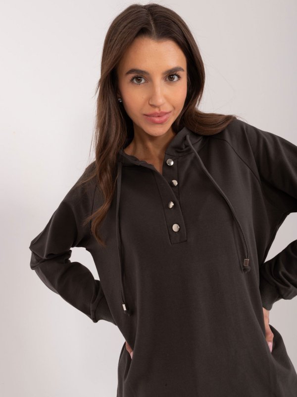 Bluza-RV-BL-8200.36-ciemny khaki rozmiar - ONE SIZE