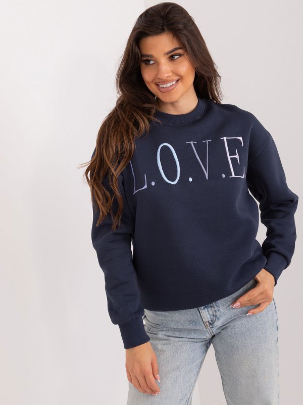 Bluza-D10606BA02565C-granatowy rozmiar - XL
