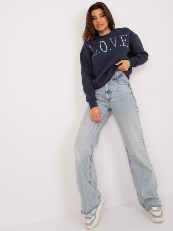 Bluza-D10606BA02565C-granatowy rozmiar - XL