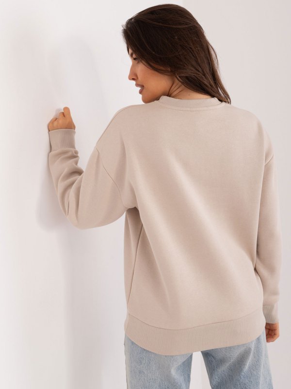 Bluza-D10606BA02565C-beżowy rozmiar - XL
