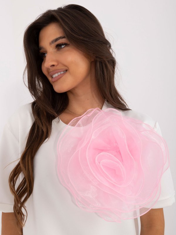 Bluzka-LK-BZ-509686.92-ecru rozmiar - L/XL