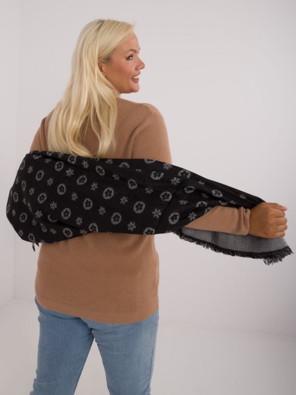 Szalik-AT-SZ-1701.61-czarny rozmiar - ONE SIZE