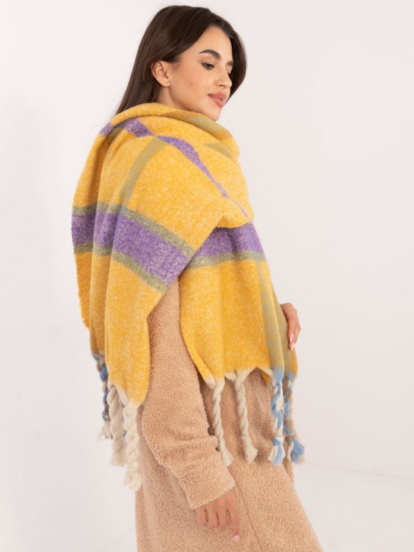 Szalik-AT-SZ-2315.33-ciemny żółty rozmiar - ONE SIZE