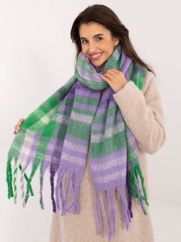 Szalik-AT-SZ-231301.21-fioletowy rozmiar - ONE SIZE