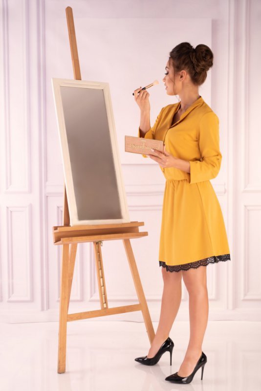Sukienka Jentyna Yellow 85605 rozmiar - S