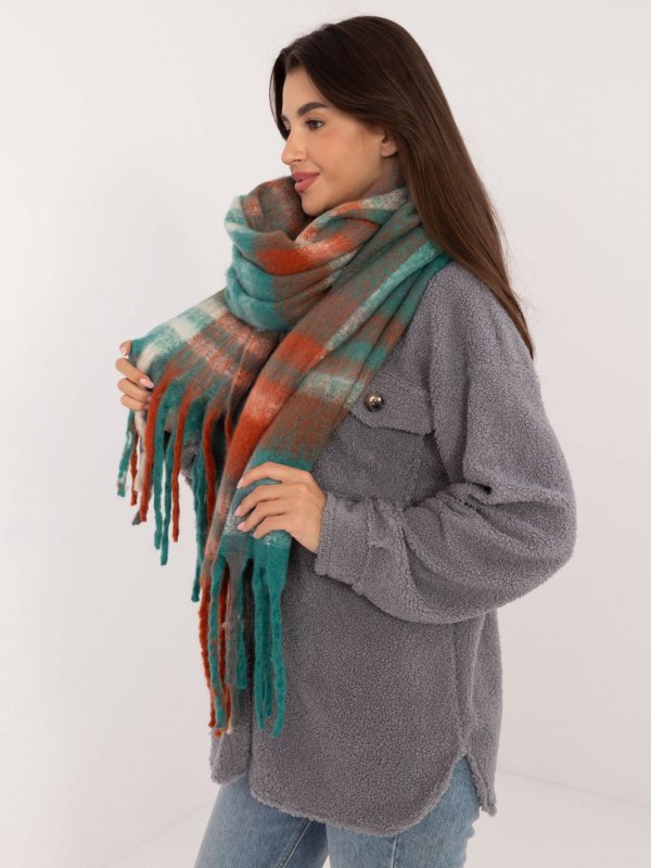 Szalik-AT-SZ-231301.49-zielony rozmiar - ONE SIZE