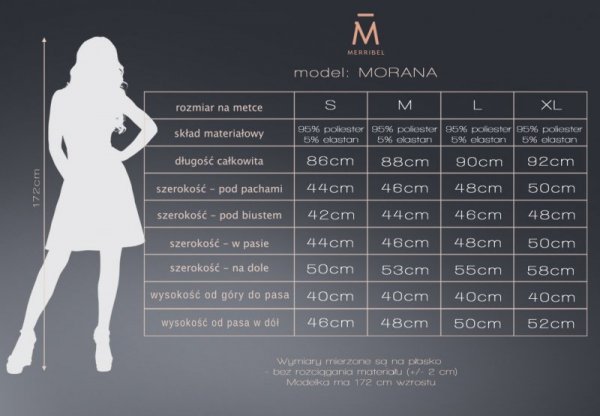 Sukienka Morana Black 85601 rozmiar - S
