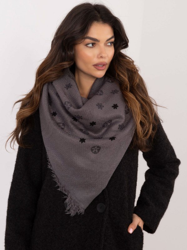 Szalik-AT-SZ-23504.93P-ciemny szary rozmiar - ONE SIZE