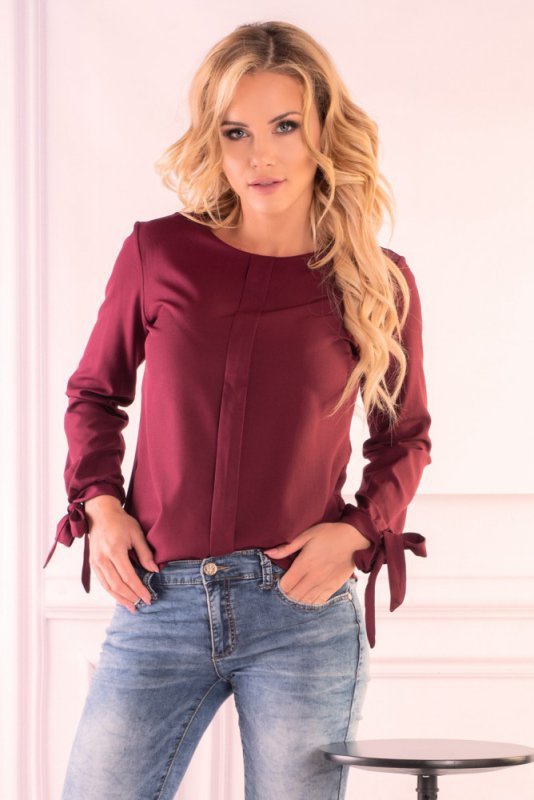 Bluzka Nedimade Plum rozmiar - 2XL
