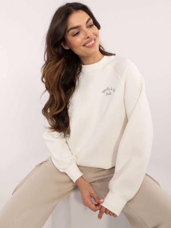 Bluza-D10600T02656B-ecru rozmiar - XS