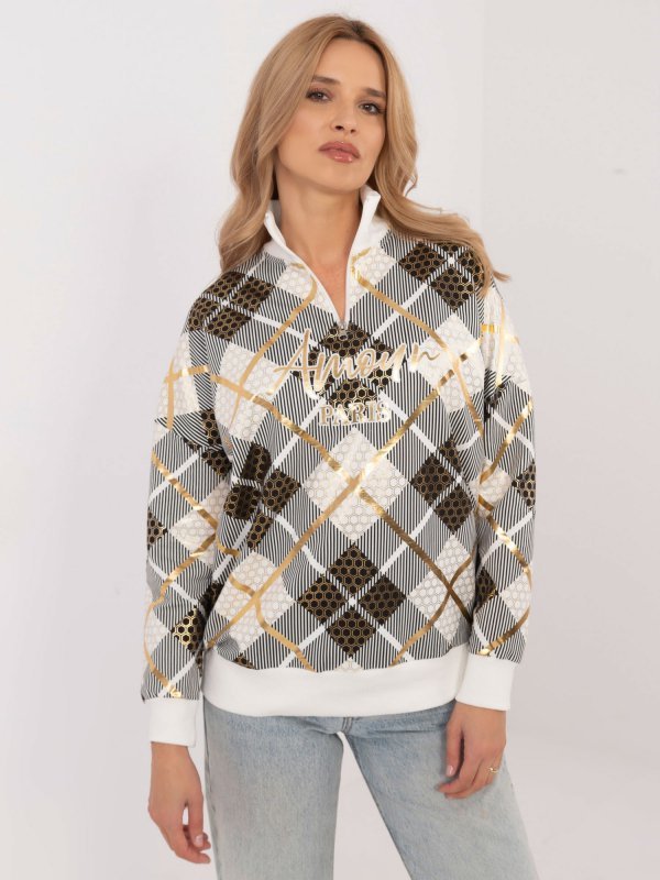 Bluza-CLM-BL-1259.59-ecru rozmiar - M