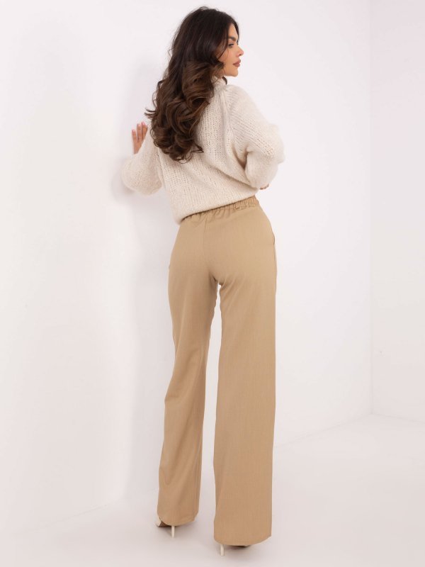 Spodnie-LK-SP-509758.06-camelowy rozmiar - 42