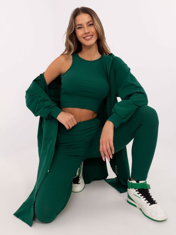 Komplet-EM-KMPL-851.86P-ciemny zielony rozmiar - ONE SIZE