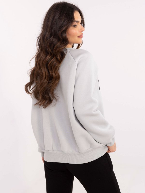 Bluza-EM-BL-857-1.92P-jasny szary rozmiar - ONE SIZE