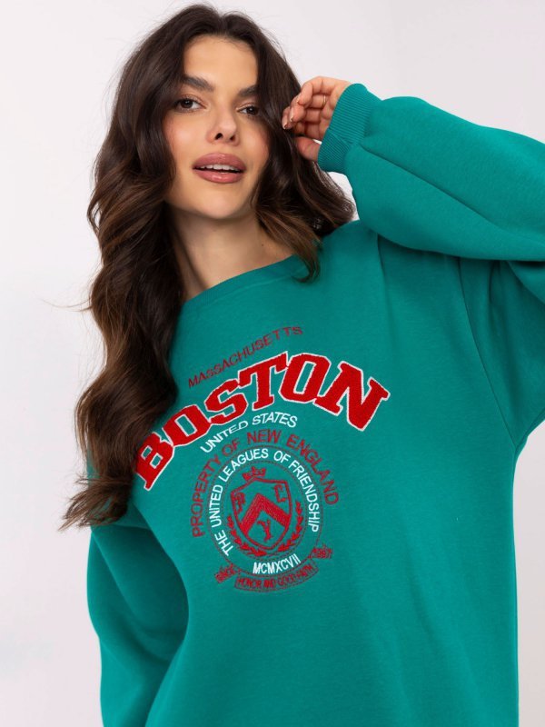 Bluza-EM-BL-617-15.51P-turkusowy rozmiar - ONE SIZE