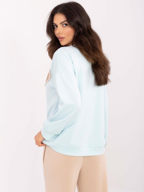 Bluza-DHJ-BL-20322.72-jasny niebieski rozmiar - ONE SIZE