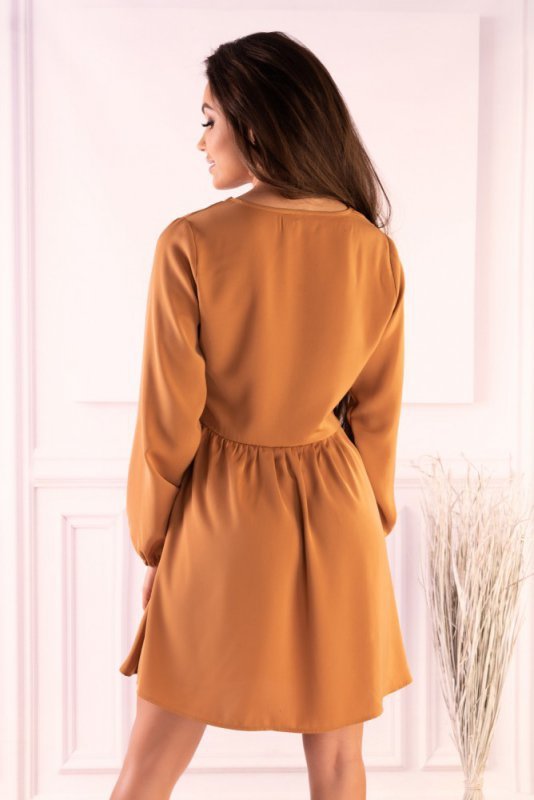 Sukienka Mayonati Camel D37 rozmiar - L