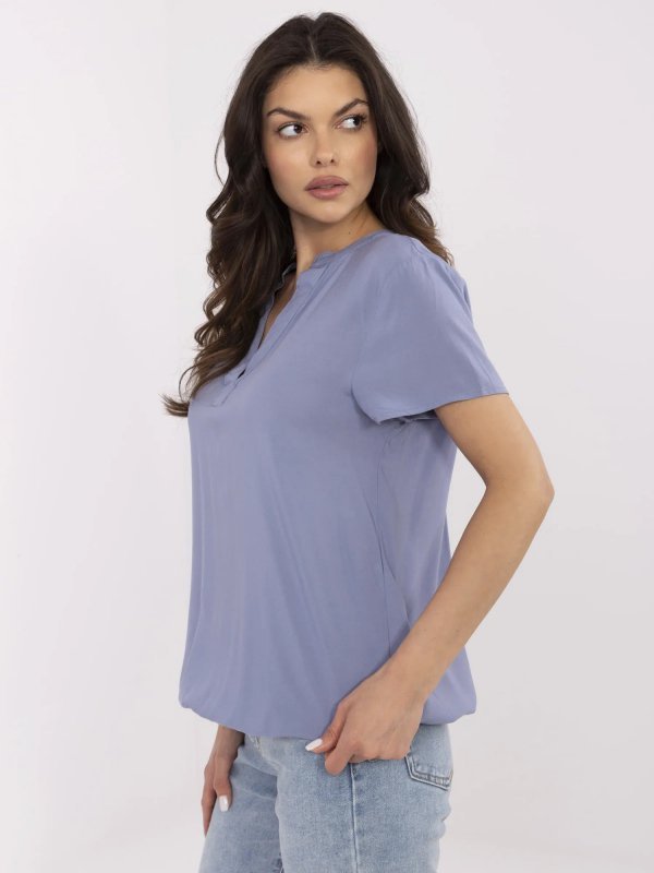Bluzka-D73761M11173A-szaro-niebieski rozmiar - XXL