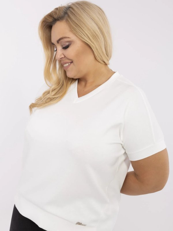 Bluzka-RV-BZ-A614.81-ecru rozmiar - ONE SIZE