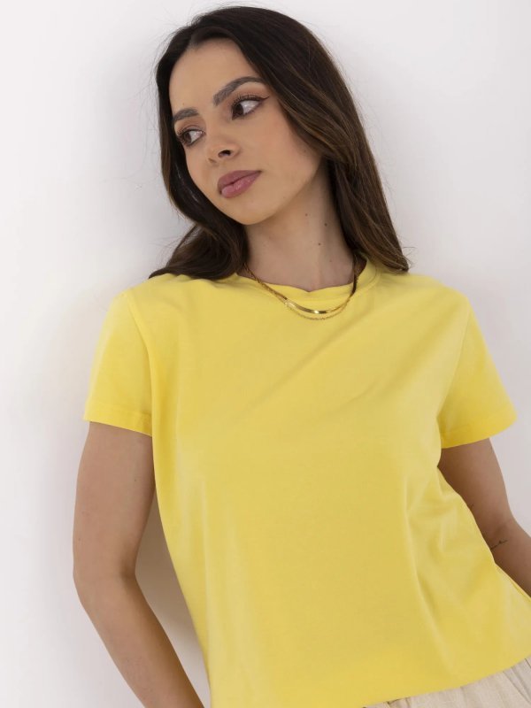 T-shirt-CLM-TS-1640.87-żółty rozmiar - XL