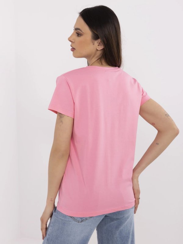 T-shirt-CLM-TS-1639.12-różowy rozmiar - L