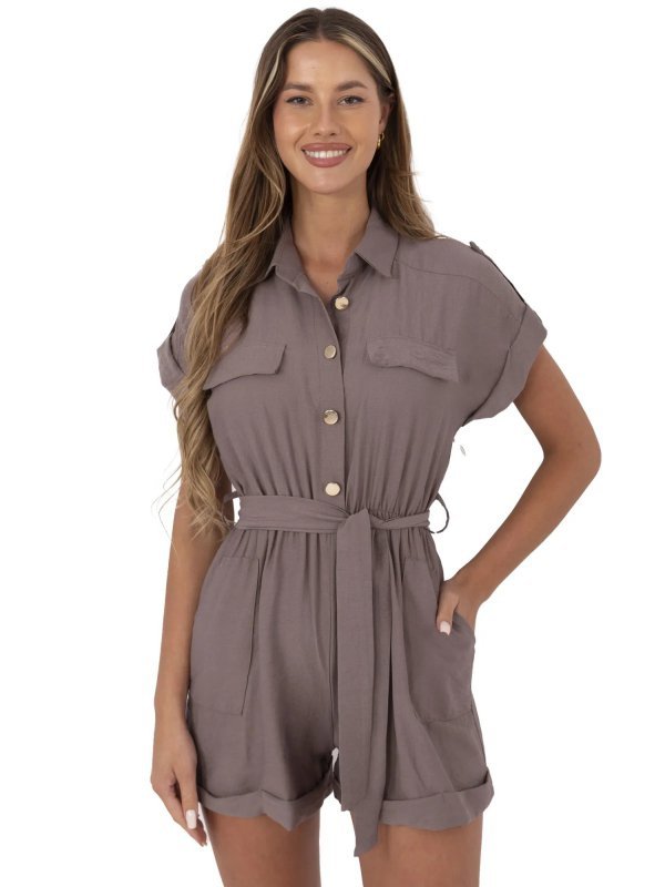 Kombinezon-MI-KO-A5043.70-ciemny bezowy rozmiar - ONE SIZE