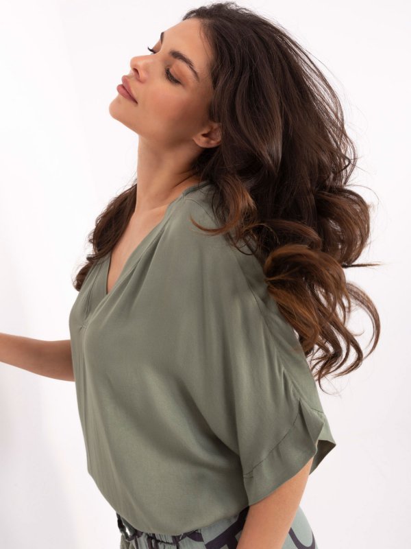 Bluzka-TW-BZ-BI-3228.75-khaki rozmiar - M