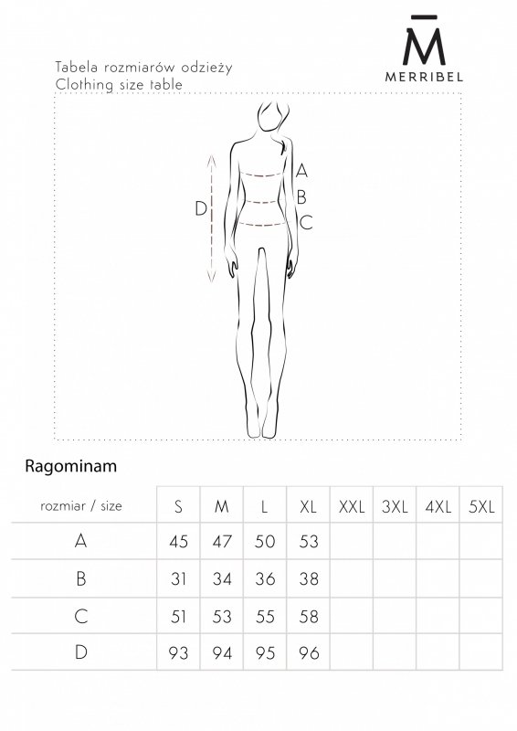 Sukienka Ragominam Grey D87 rozmiar - L