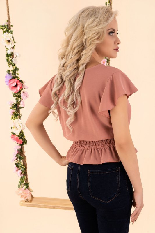 Bluzka Etiar Dusty Rose B15 rozmiar - L