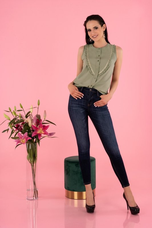 Bluzka Nenaria Khaki B47 rozmiar - XL