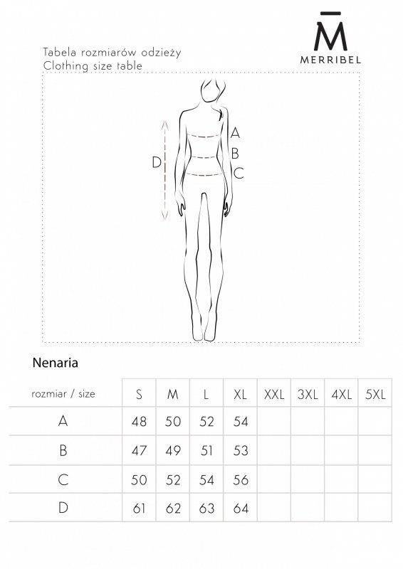 Bluzka Nenaria Khaki B47 rozmiar - XL