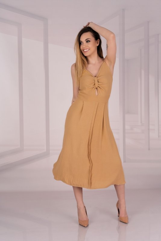 Sukienka Molinen Camel D04 rozmiar - S